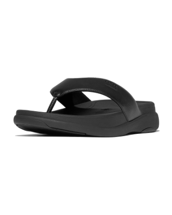 FitFlop F-Mode Go Mens Toe-Post Sandals All Black